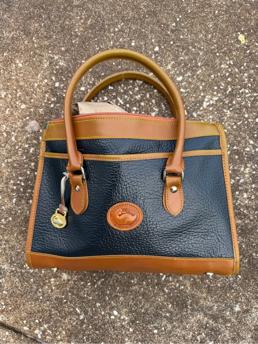 Vintage DOONEY All Weather Satchel-GUC